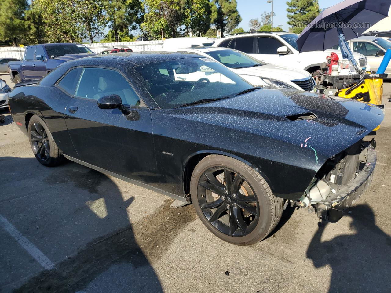 2017 Dodge Challenger R/t Black vin: 2C3CDZBT4HH540900