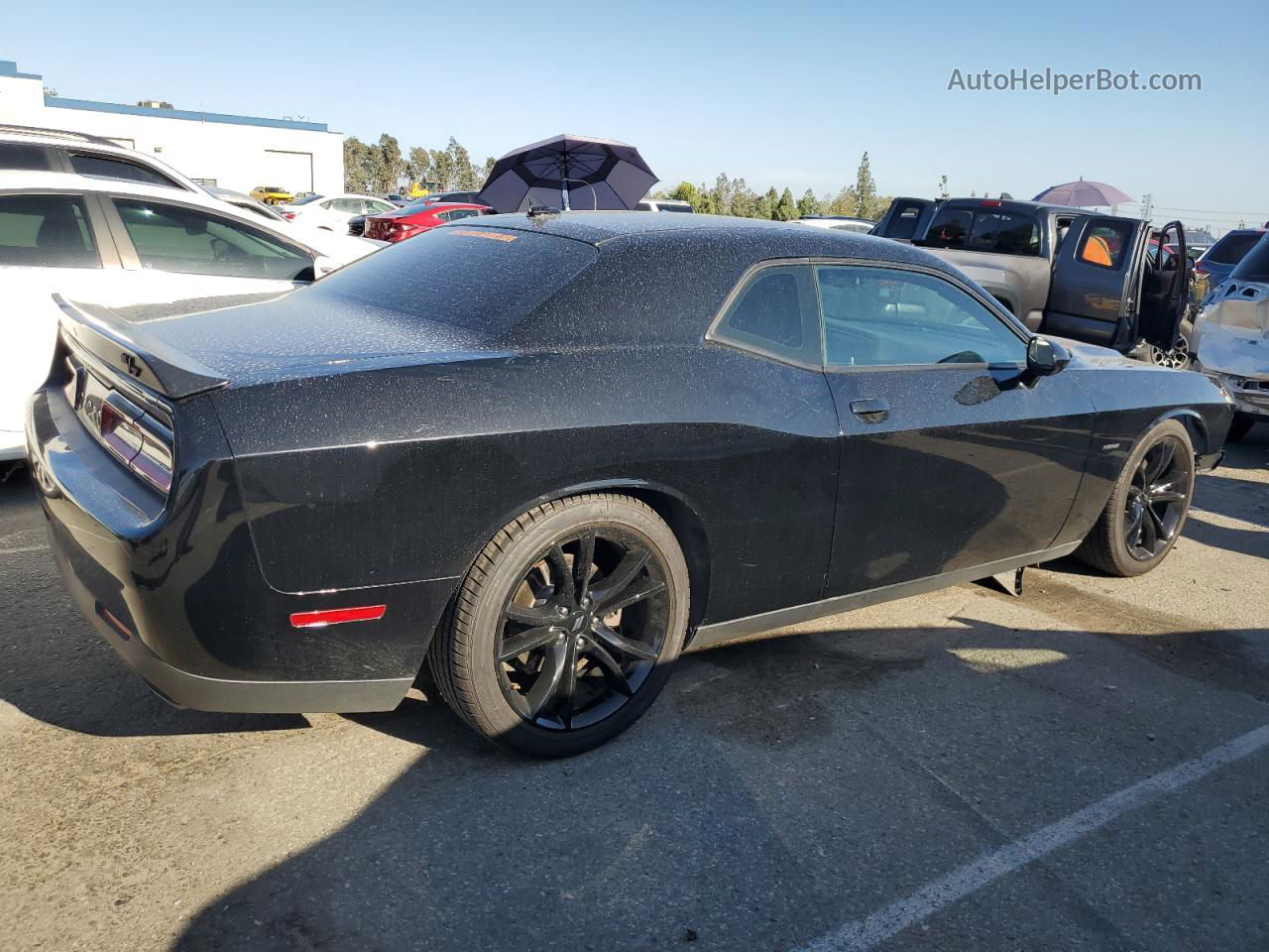 2017 Dodge Challenger R/t Black vin: 2C3CDZBT4HH540900