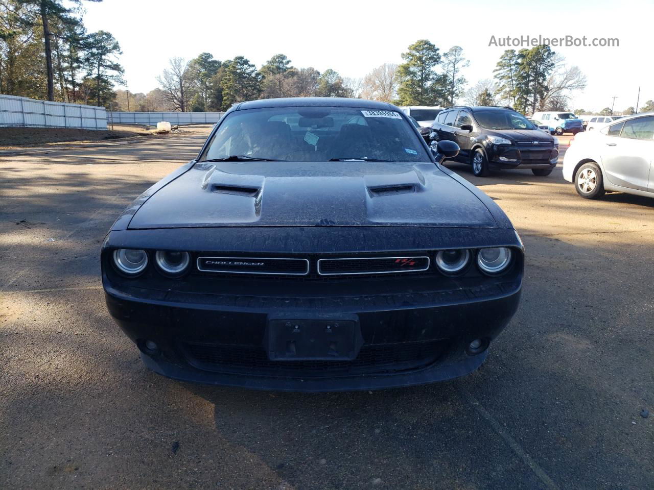 2017 Dodge Challenger R/t Black vin: 2C3CDZBT4HH574335