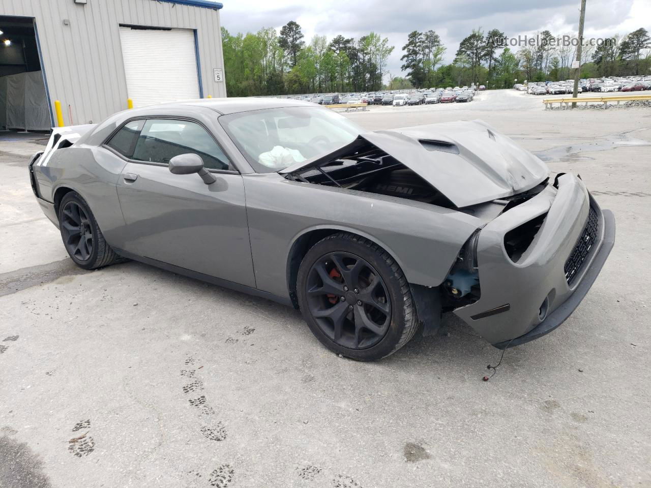 2017 Dodge Challenger R/t Gray vin: 2C3CDZBT4HH598246