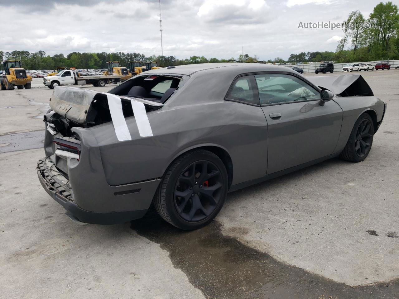 2017 Dodge Challenger R/t Gray vin: 2C3CDZBT4HH598246