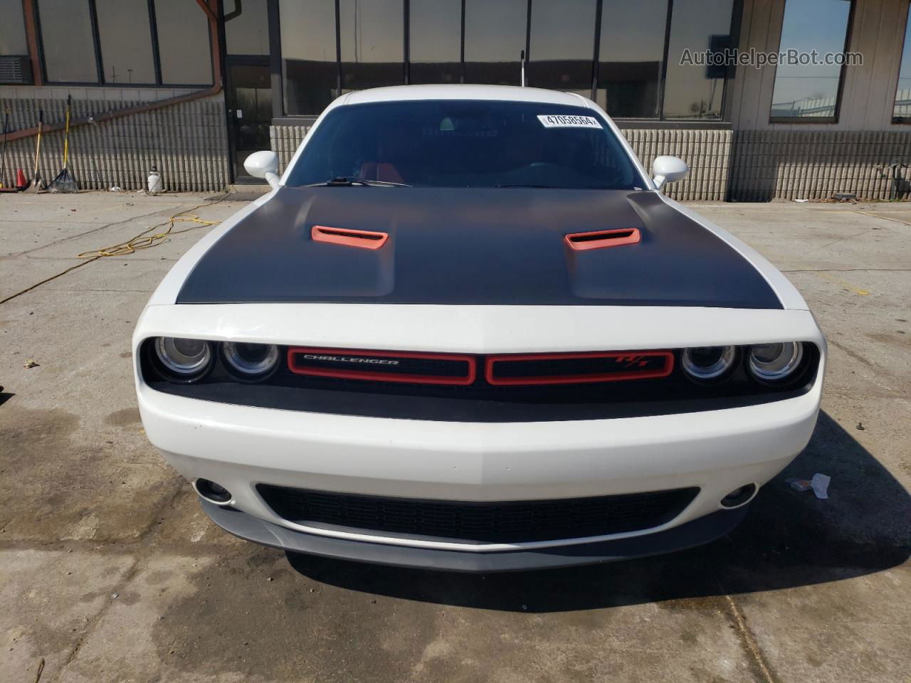 2017 Dodge Challenger R/t White vin: 2C3CDZBT4HH604627