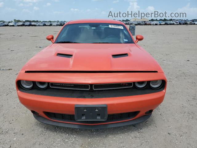 2017 Dodge Challenger R/t Orange vin: 2C3CDZBT4HH633206