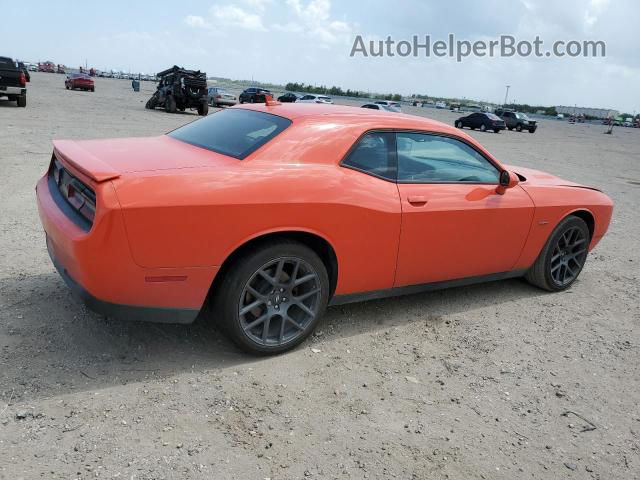 2017 Dodge Challenger R/t Orange vin: 2C3CDZBT4HH633206