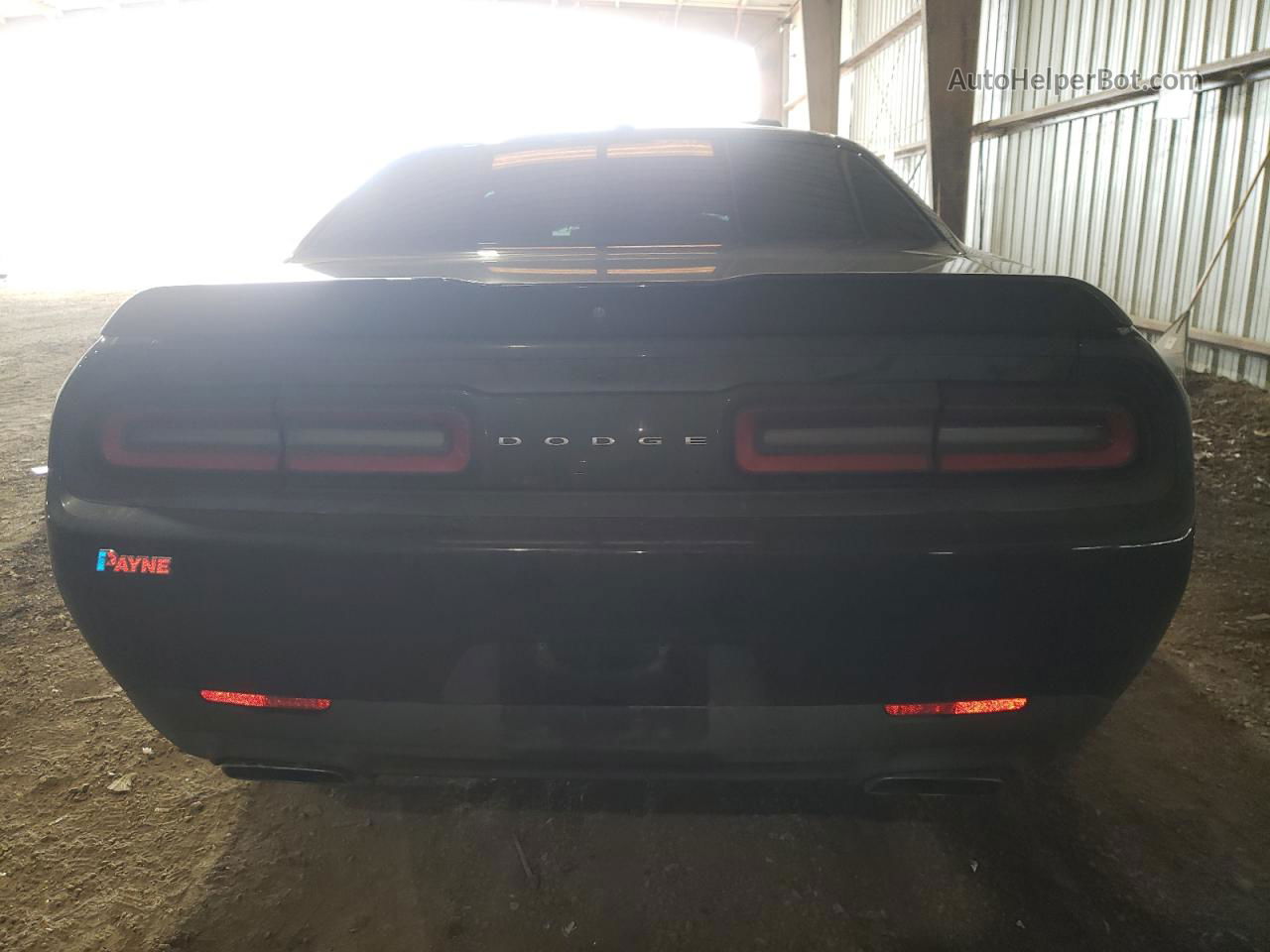 2018 Dodge Challenger R/t Black vin: 2C3CDZBT4JH215539