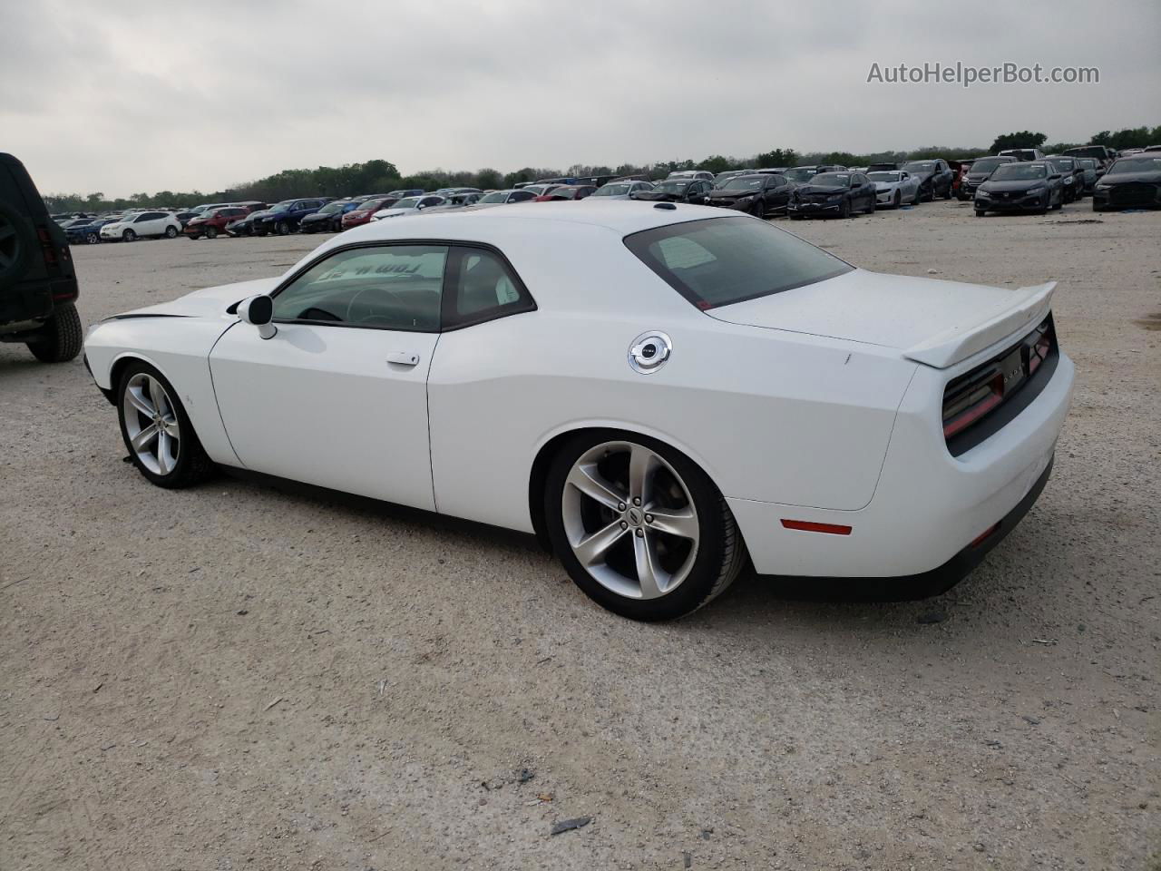 2018 Dodge Challenger R/t White vin: 2C3CDZBT4JH265423