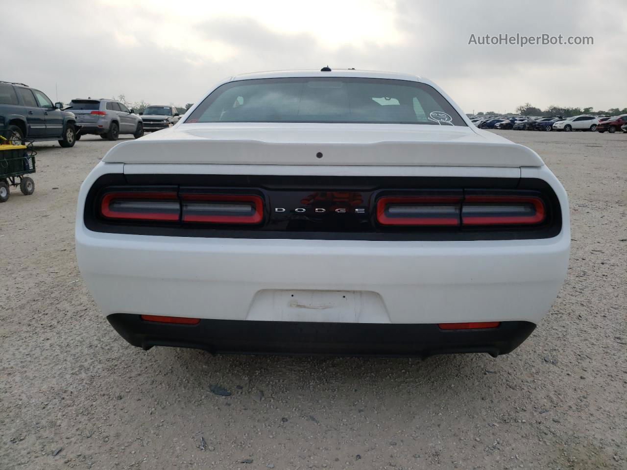 2018 Dodge Challenger R/t White vin: 2C3CDZBT4JH265423