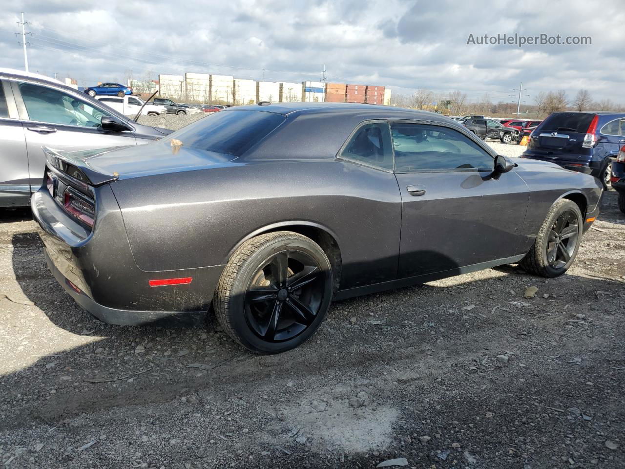 2018 Dodge Challenger R/t Угольный vin: 2C3CDZBT4JH279435