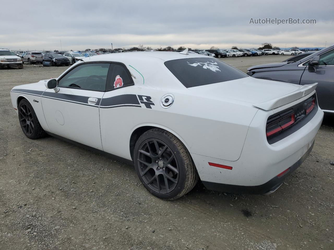 2016 Dodge Challenger R/t White vin: 2C3CDZBT5GH168935