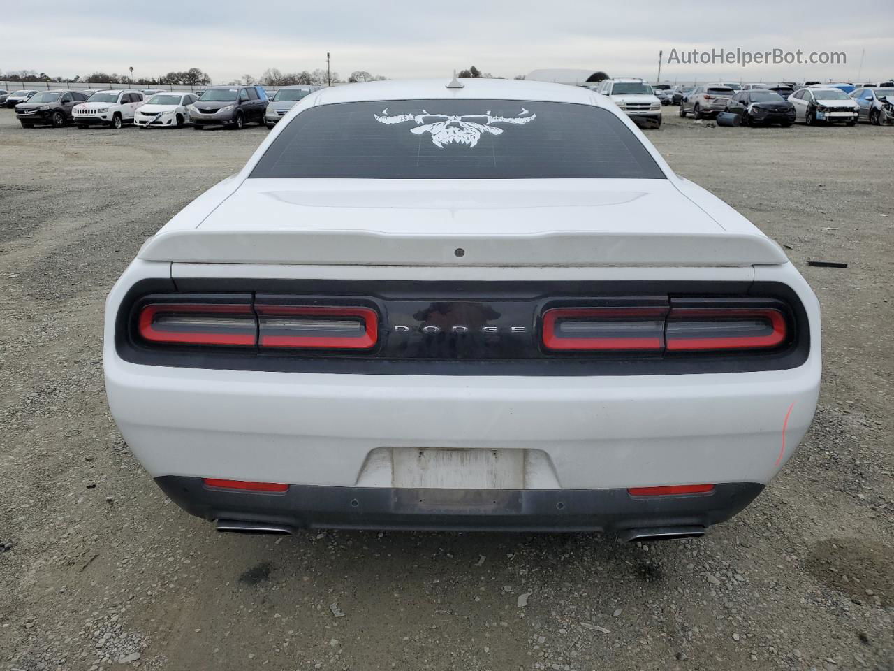 2016 Dodge Challenger R/t White vin: 2C3CDZBT5GH168935