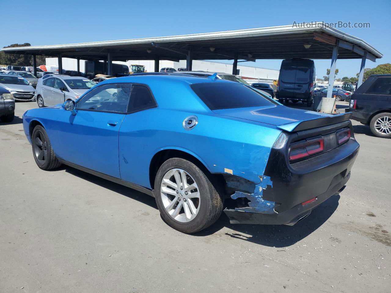 2016 Dodge Challenger R/t Blue vin: 2C3CDZBT5GH166151