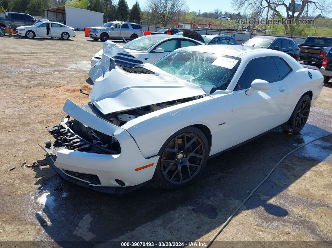 2016 Dodge Challenger R/t Plus Shaker Белый vin: 2C3CDZBT5GH232374