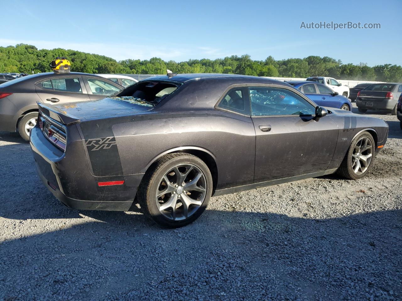 2017 Dodge Challenger R/t Charcoal vin: 2C3CDZBT5HH540470