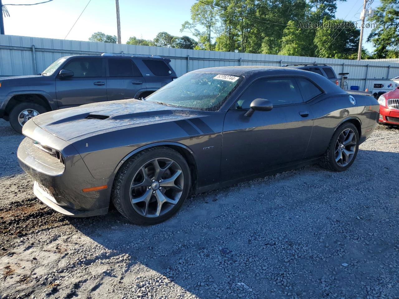 2017 Dodge Challenger R/t Charcoal vin: 2C3CDZBT5HH540470