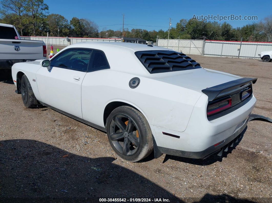 2017 Dodge Challenger R/t White vin: 2C3CDZBT5HH548732