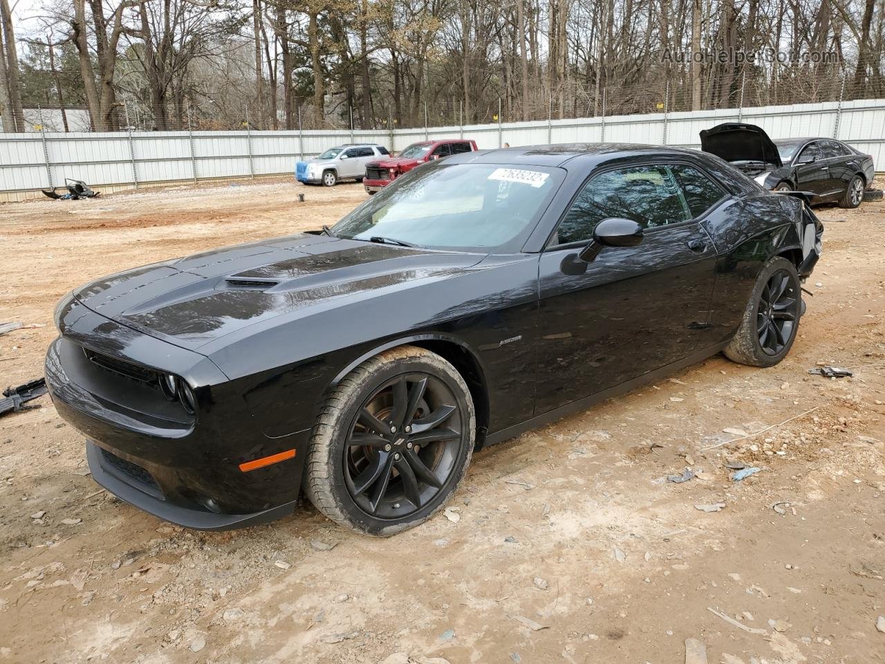 2017 Dodge Challenger R/t Black vin: 2C3CDZBT5HH560640