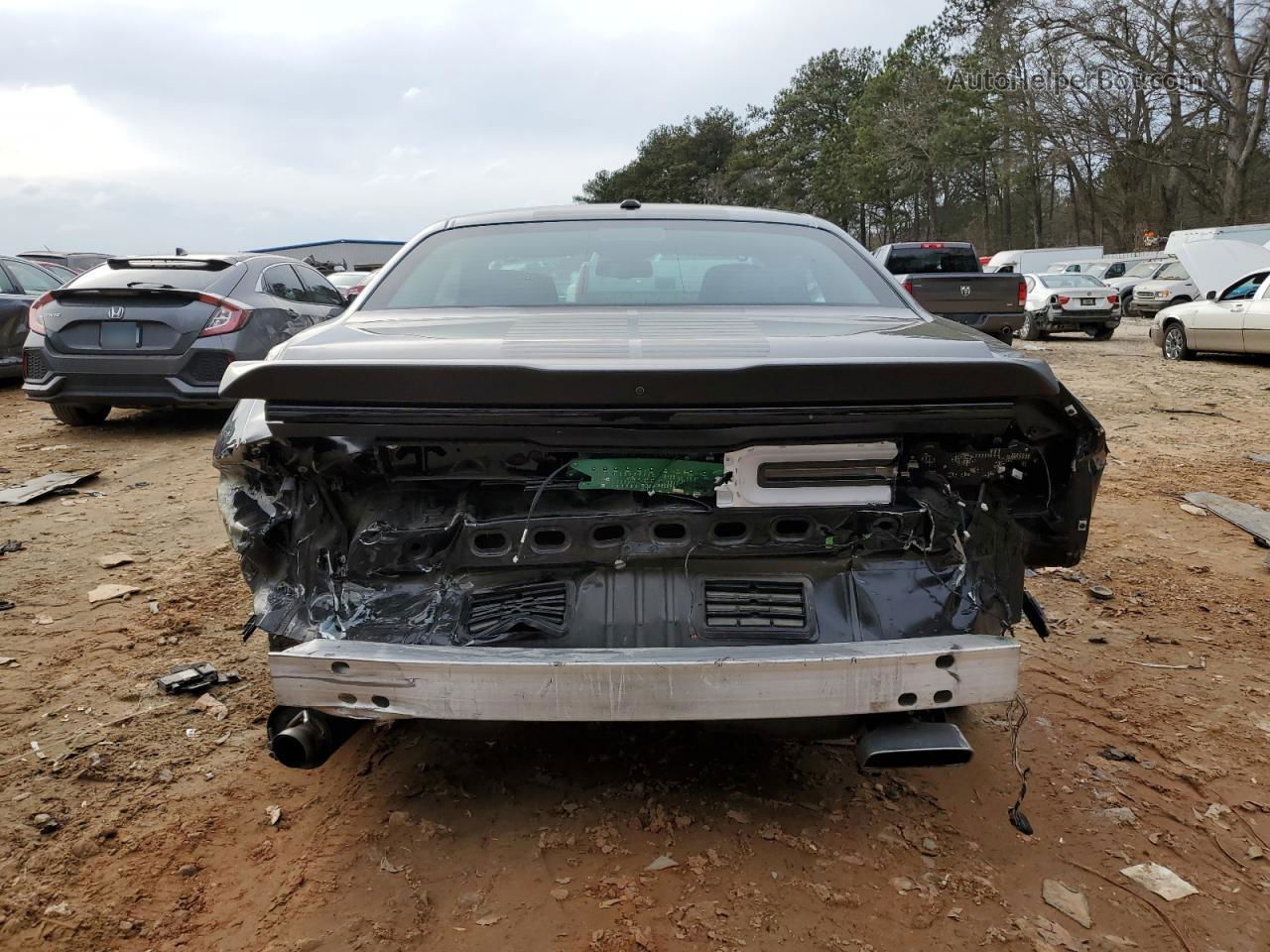 2017 Dodge Challenger R/t Black vin: 2C3CDZBT5HH560640