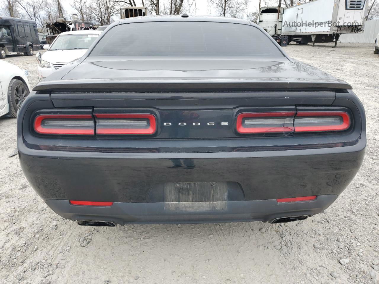 2017 Dodge Challenger R/t Black vin: 2C3CDZBT5HH594139