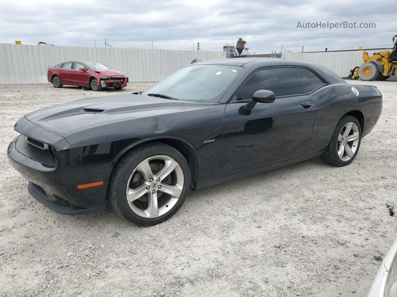 2017 Dodge Challenger R/t Black vin: 2C3CDZBT5HH594139