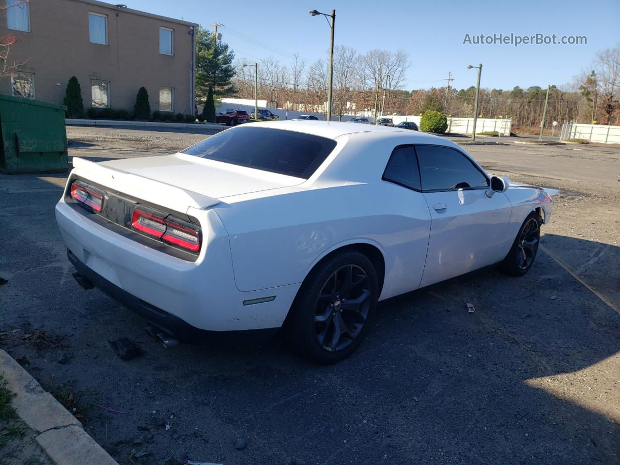 2017 Dodge Challenger R/t White vin: 2C3CDZBT5HH627169