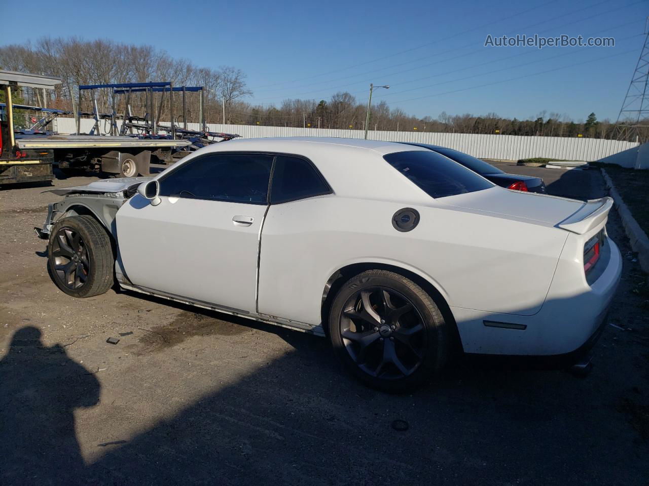 2017 Dodge Challenger R/t White vin: 2C3CDZBT5HH627169