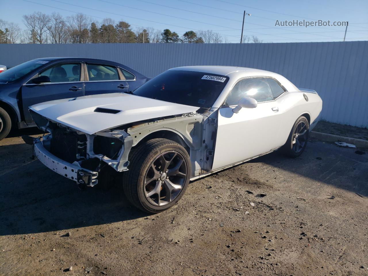 2017 Dodge Challenger R/t White vin: 2C3CDZBT5HH627169