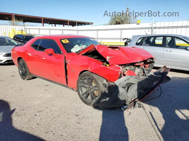 2018 Dodge Challenger R/t Red vin: 2C3CDZBT5JH252423