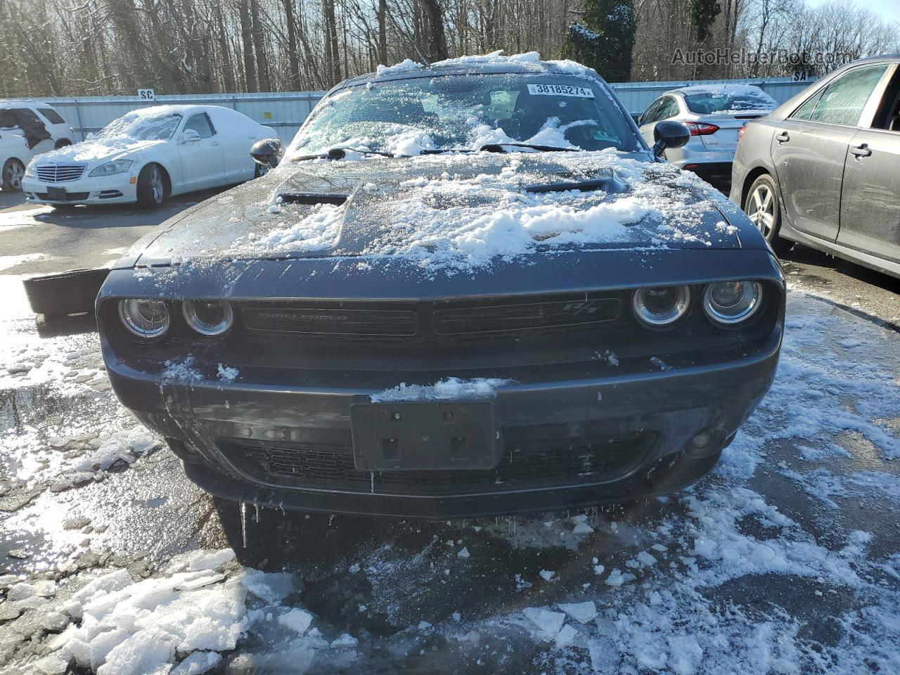 2018 Dodge Challenger R/t Серый vin: 2C3CDZBT5JH287544