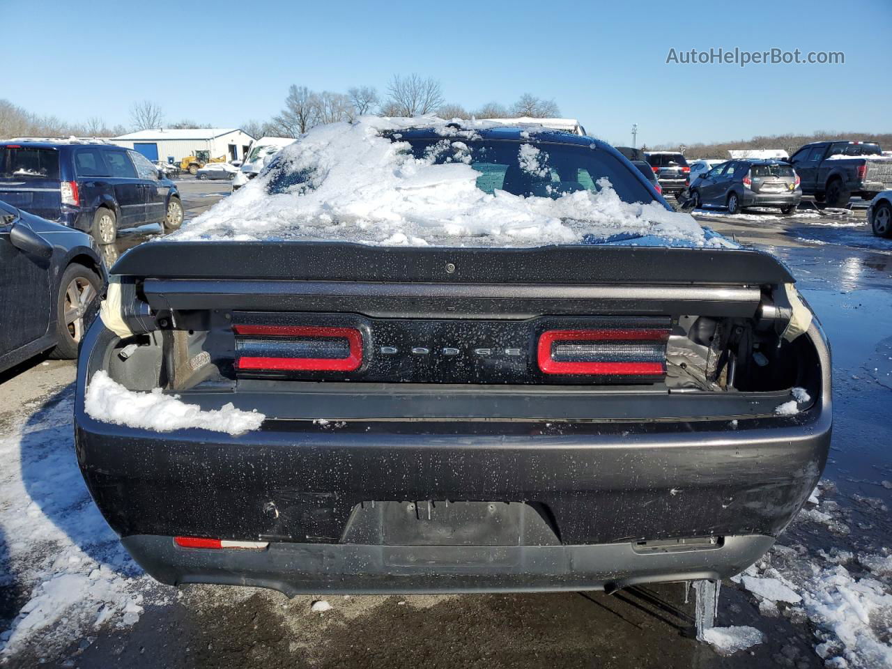 2018 Dodge Challenger R/t Gray vin: 2C3CDZBT5JH287544