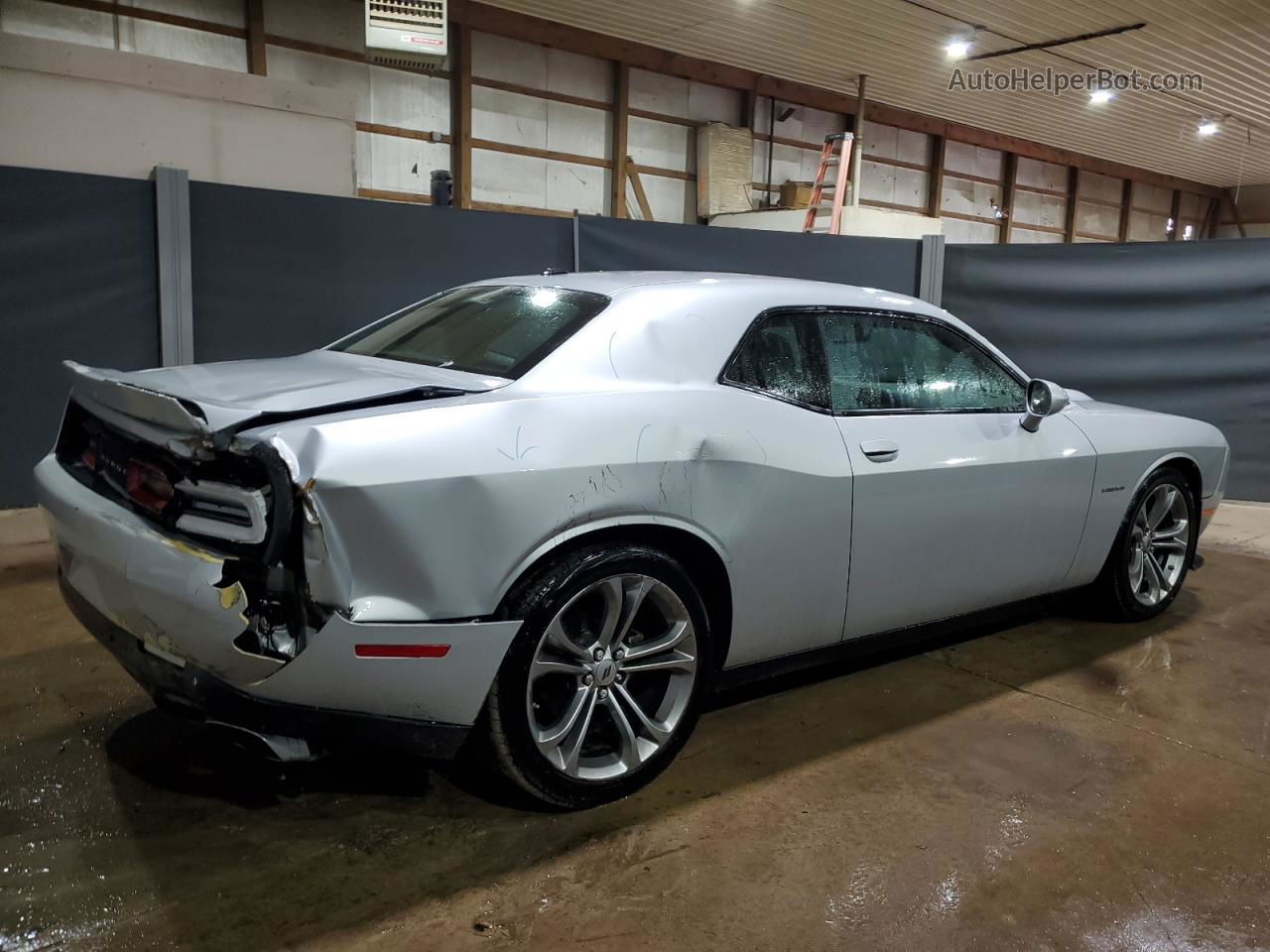 2022 Dodge Challenger R/t Silver vin: 2C3CDZBT5NH105346