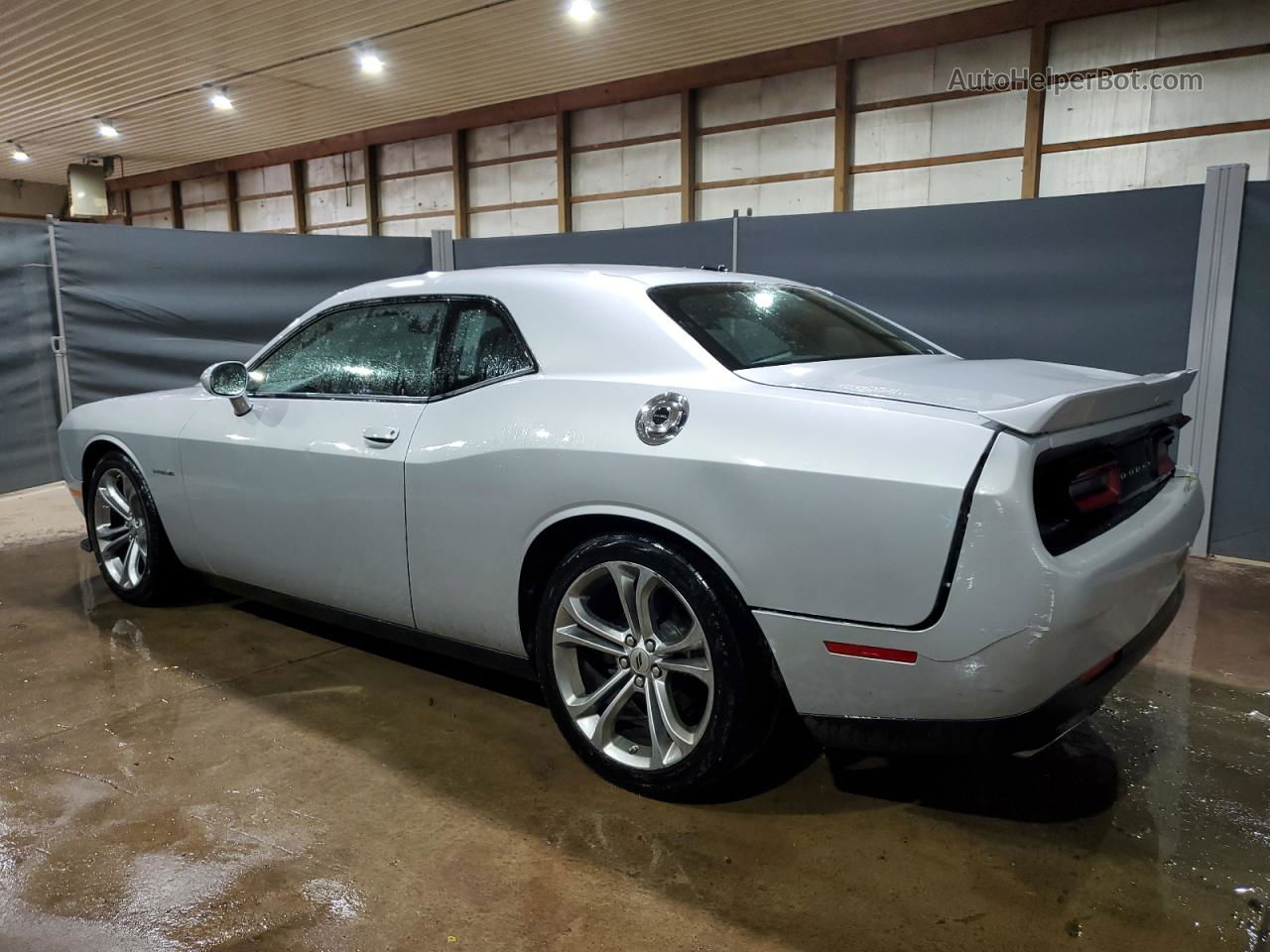 2022 Dodge Challenger R/t Silver vin: 2C3CDZBT5NH105346