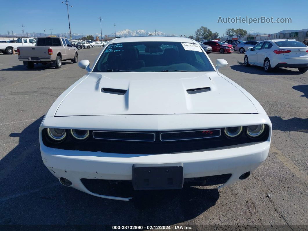 2015 Dodge Challenger Sxt Plus Or R/t Plus Белый vin: 2C3CDZBT6FH732980