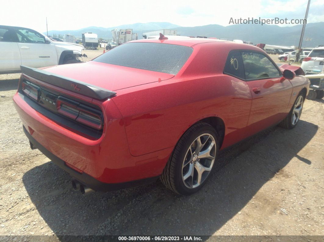 2015 Dodge Challenger R/t Plus Red vin: 2C3CDZBT6FH819634