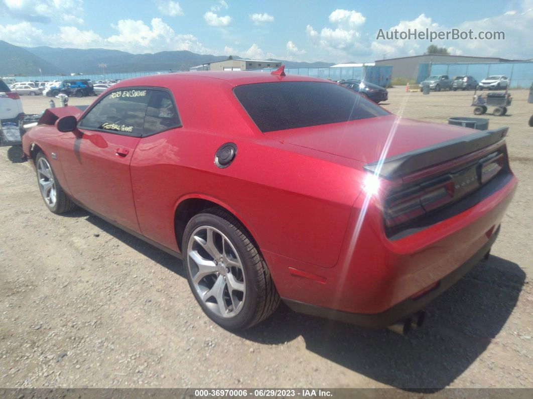 2015 Dodge Challenger R/t Plus Red vin: 2C3CDZBT6FH819634