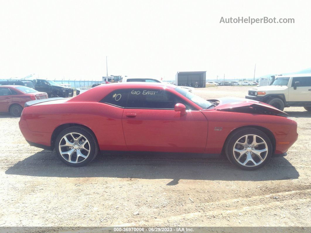 2015 Dodge Challenger R/t Plus Red vin: 2C3CDZBT6FH819634