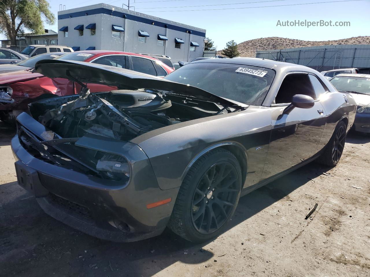 2016 Dodge Challenger R/t Charcoal vin: 2C3CDZBT6GH245599