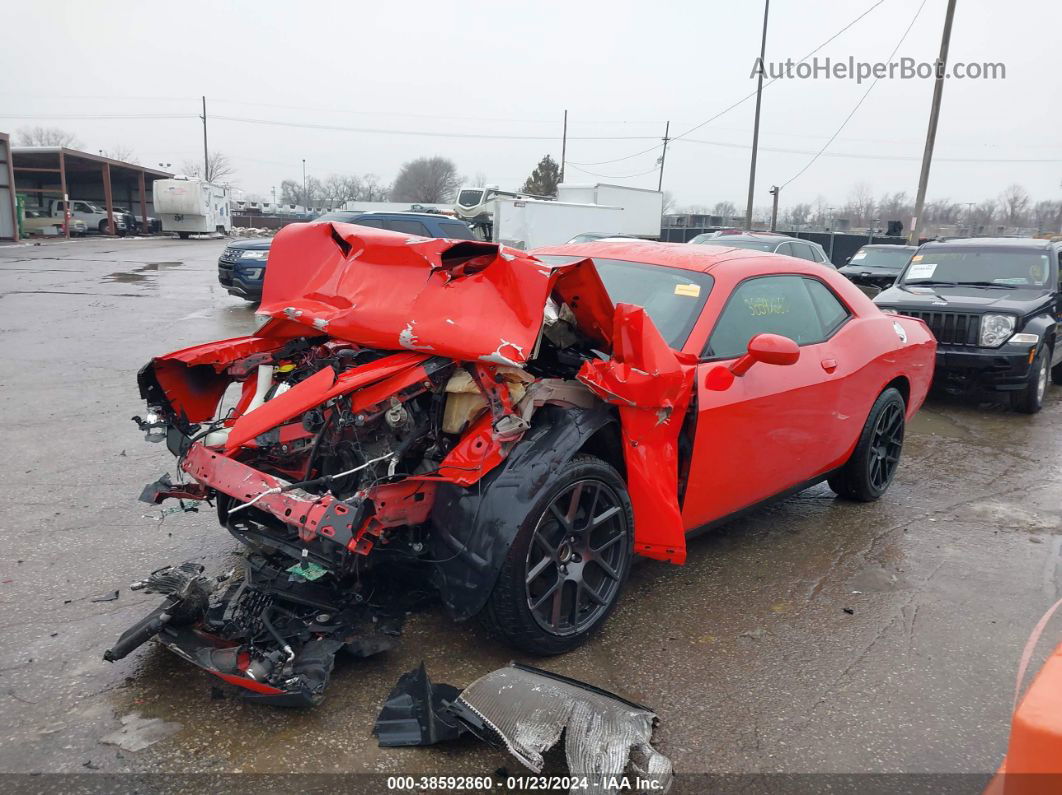 2016 Dodge Challenger R/t Red vin: 2C3CDZBT6GH331754