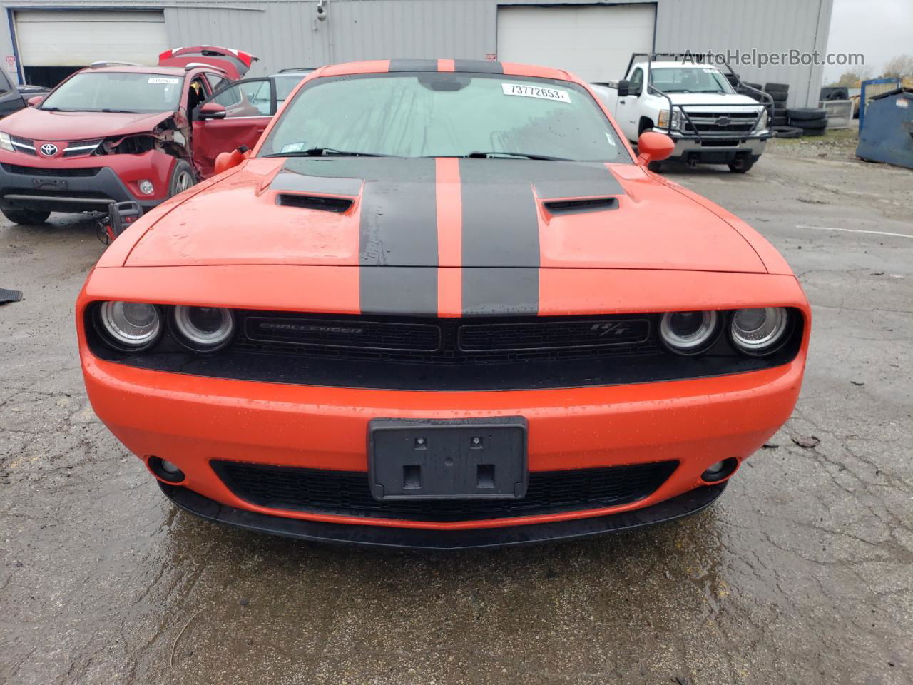 2017 Dodge Challenger R/t Оранжевый vin: 2C3CDZBT6HH604709