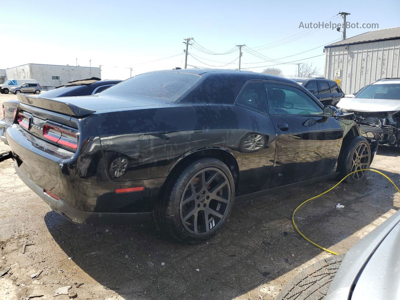 2017 Dodge Challenger R/t Black vin: 2C3CDZBT6HH658835