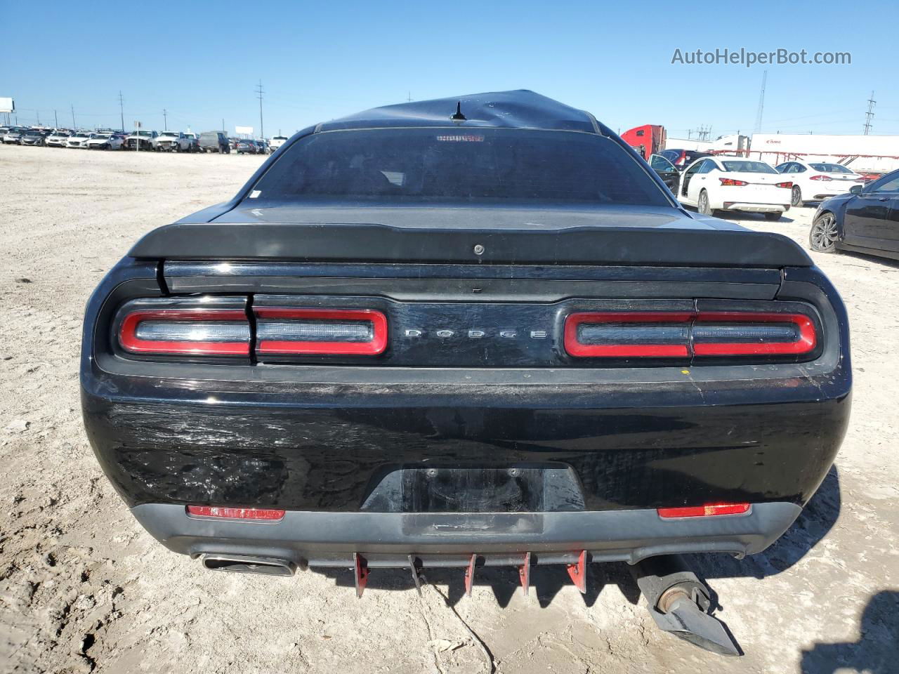 2018 Dodge Challenger R/t Black vin: 2C3CDZBT6JH216823