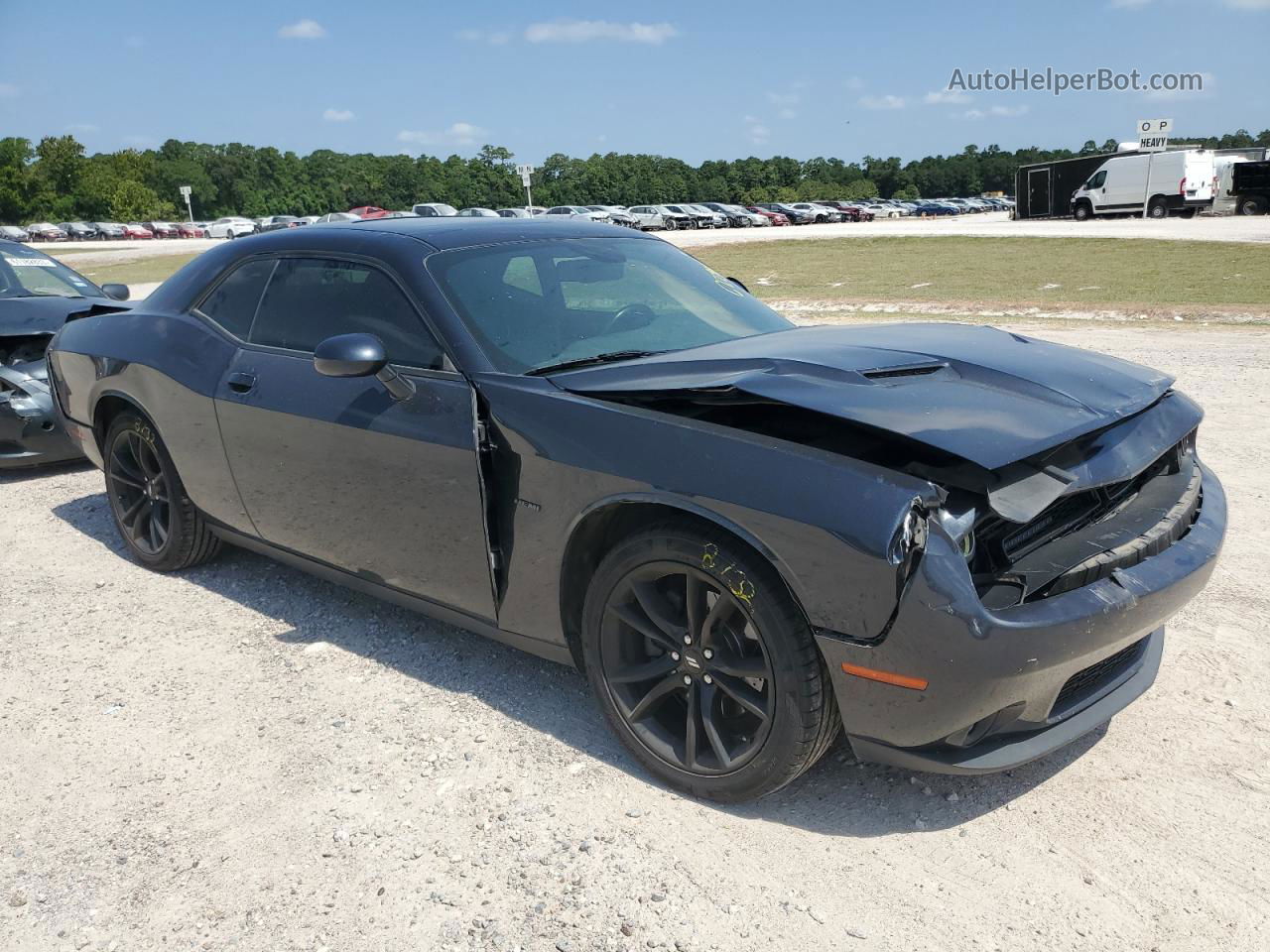 2018 Dodge Challenger R/t Gray vin: 2C3CDZBT6JH251524