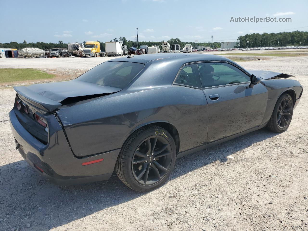 2018 Dodge Challenger R/t Серый vin: 2C3CDZBT6JH251524