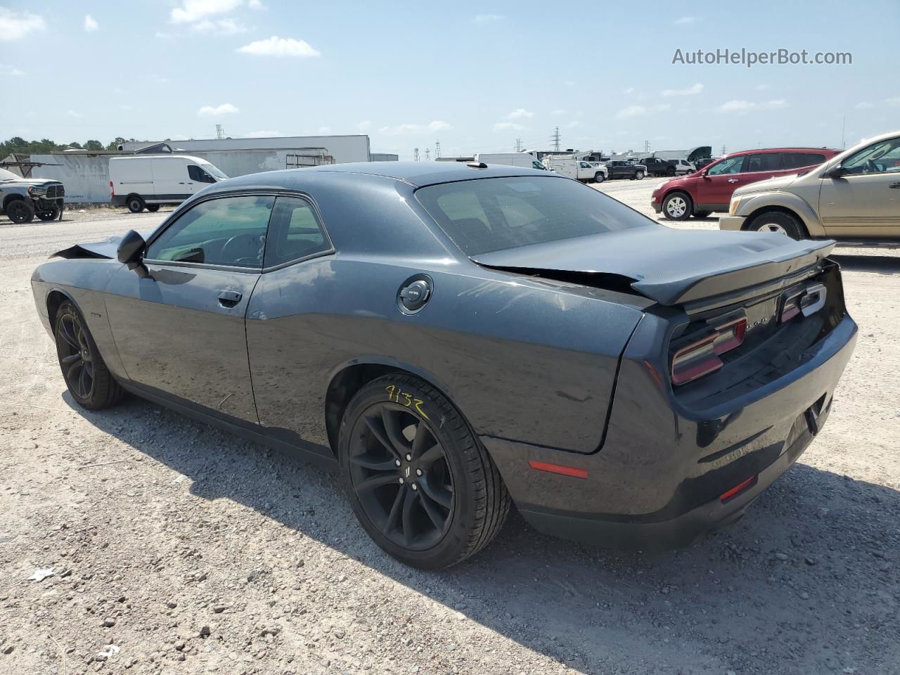 2018 Dodge Challenger R/t Серый vin: 2C3CDZBT6JH251524