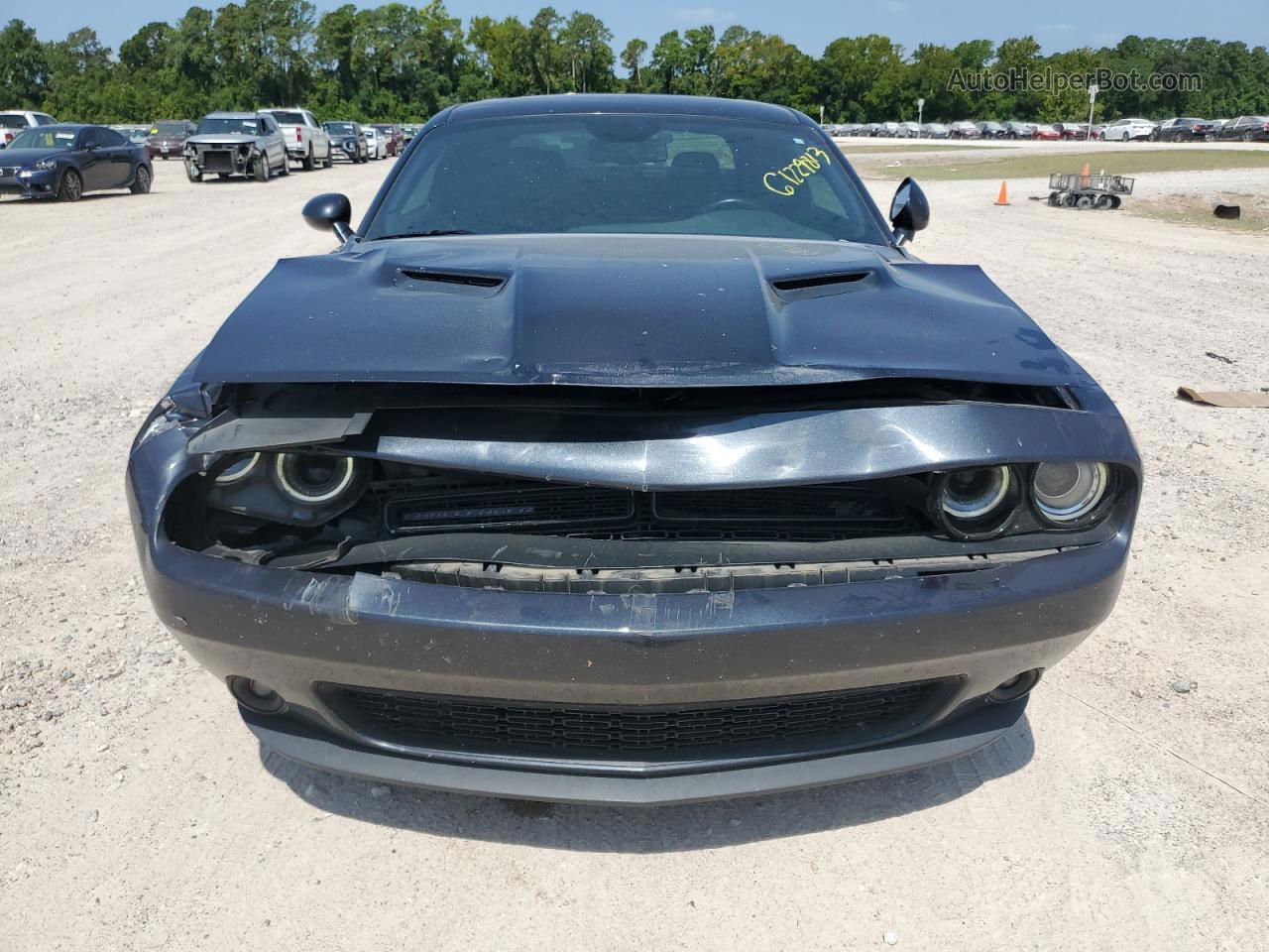 2018 Dodge Challenger R/t Серый vin: 2C3CDZBT6JH251524