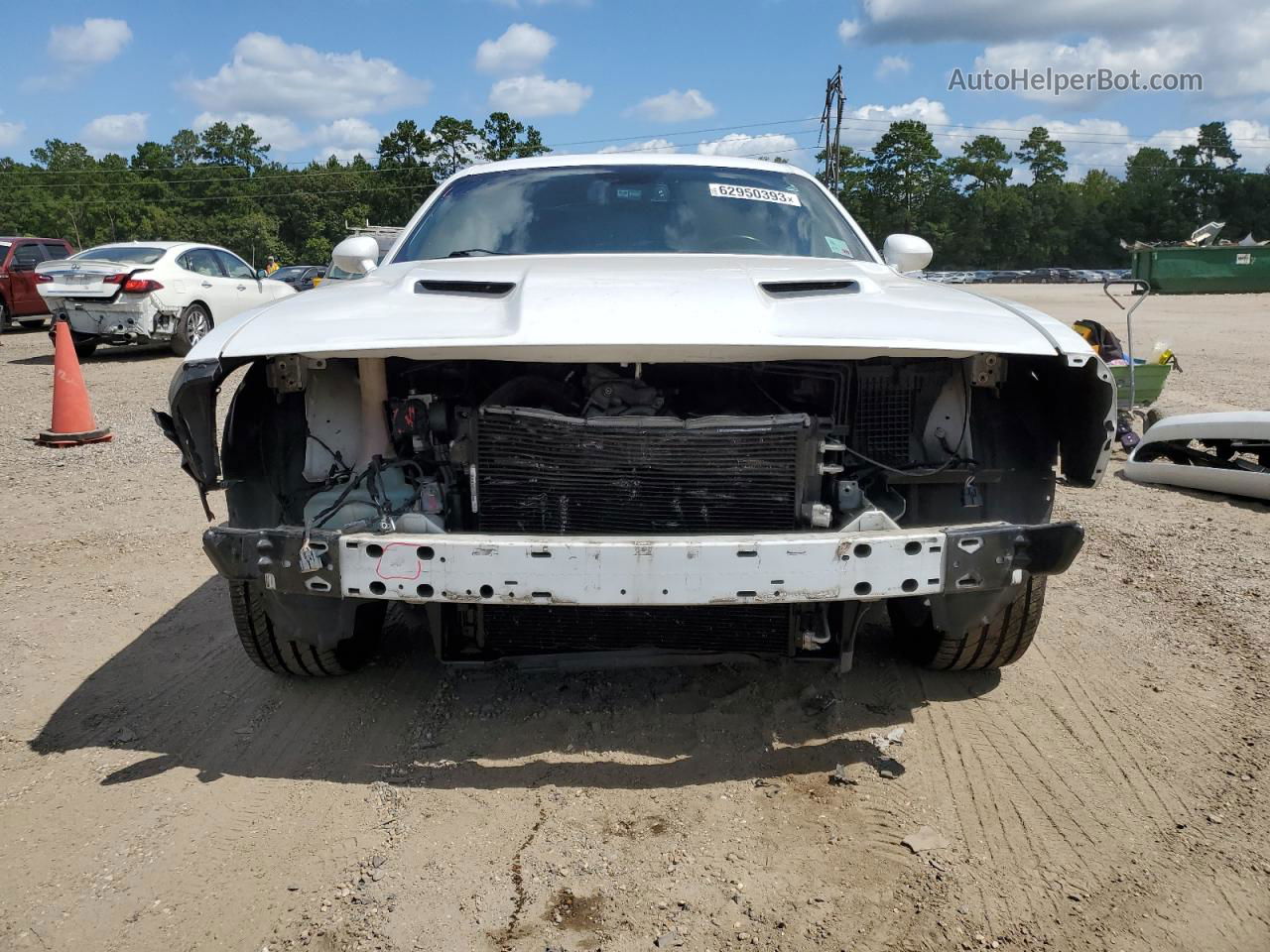 2018 Dodge Challenger R/t White vin: 2C3CDZBT6JH296981