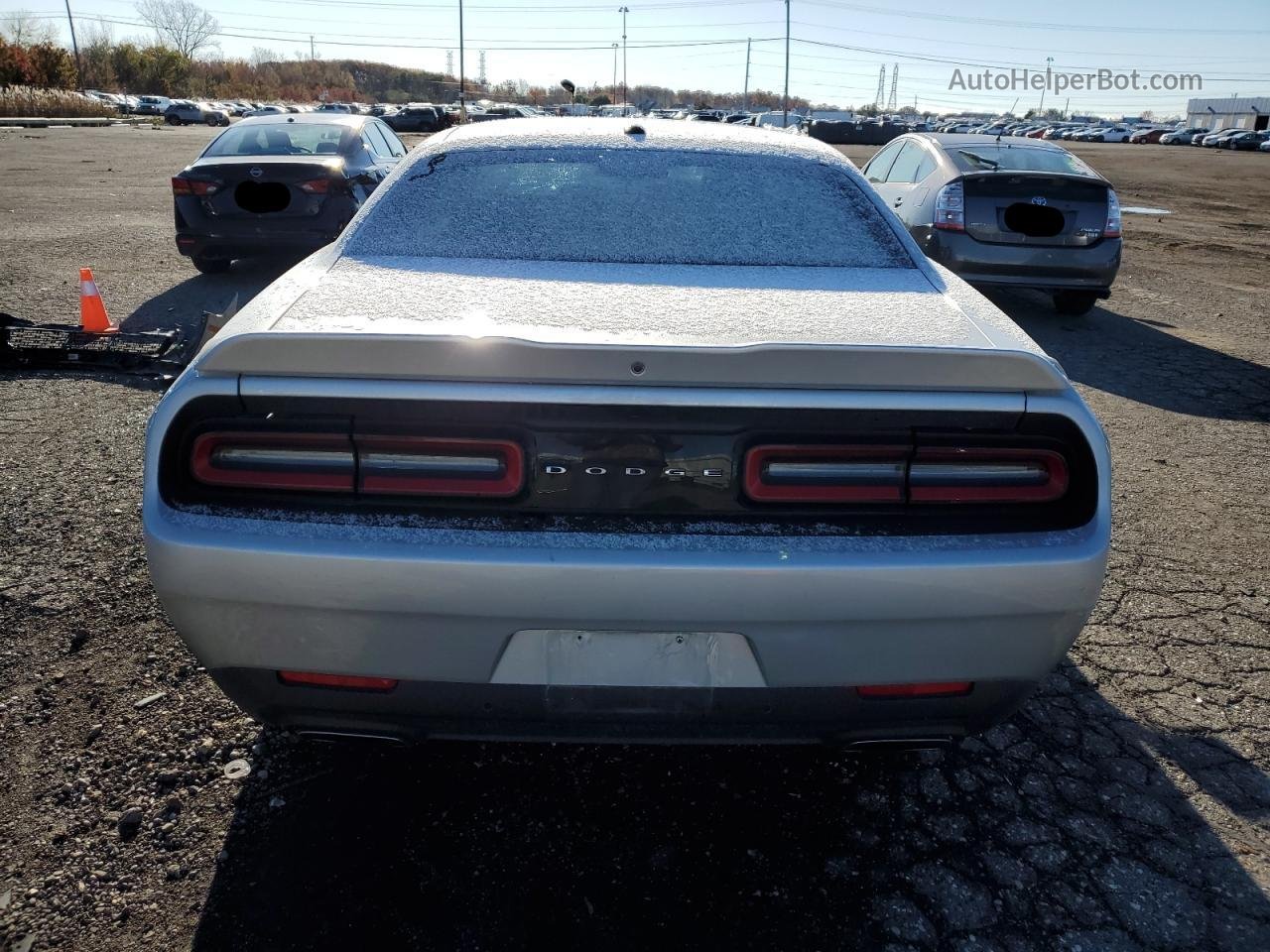 2022 Dodge Challenger R/t Silver vin: 2C3CDZBT6NH105341