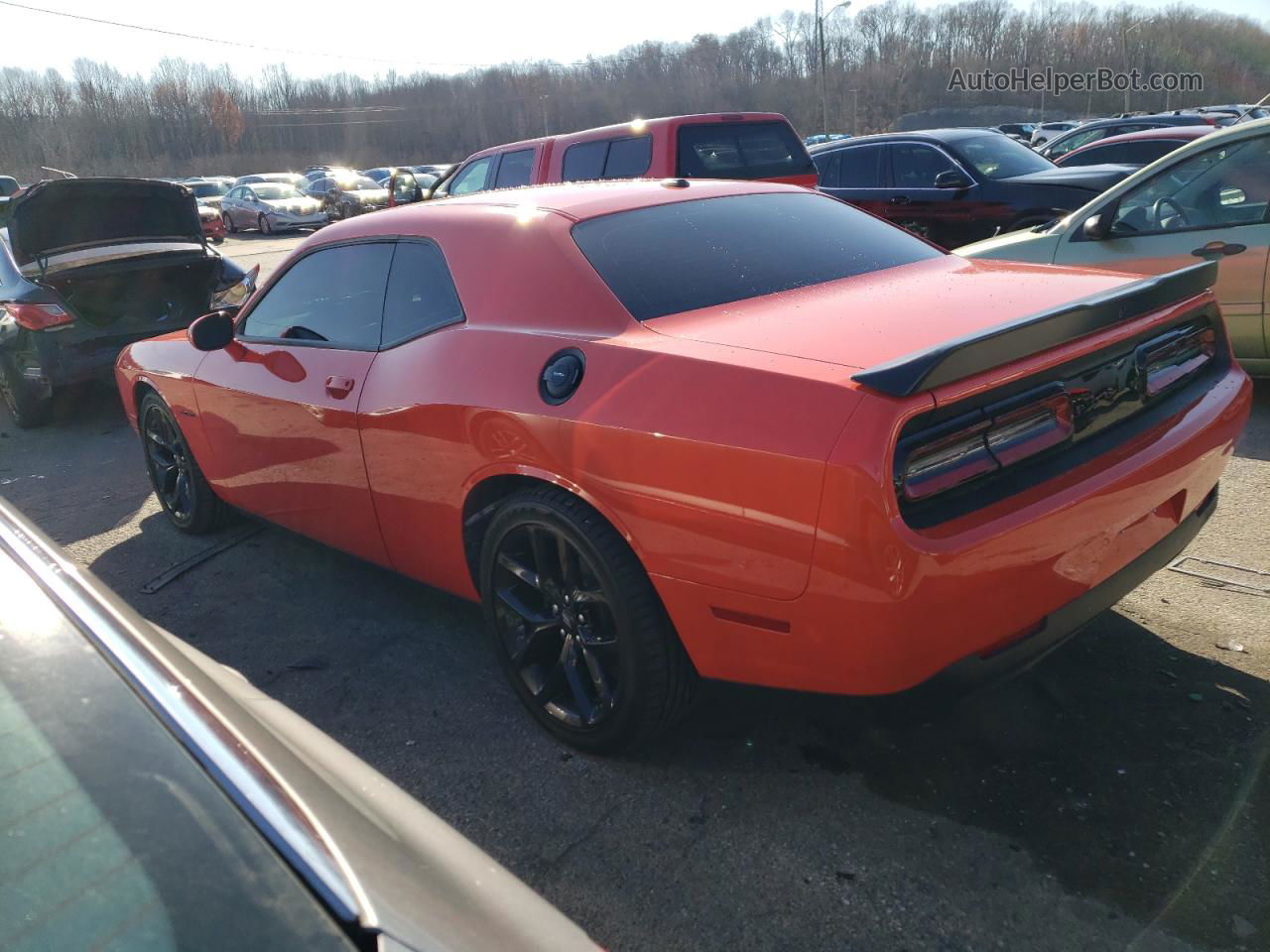 2022 Dodge Challenger R/t Orange vin: 2C3CDZBT6NH200319