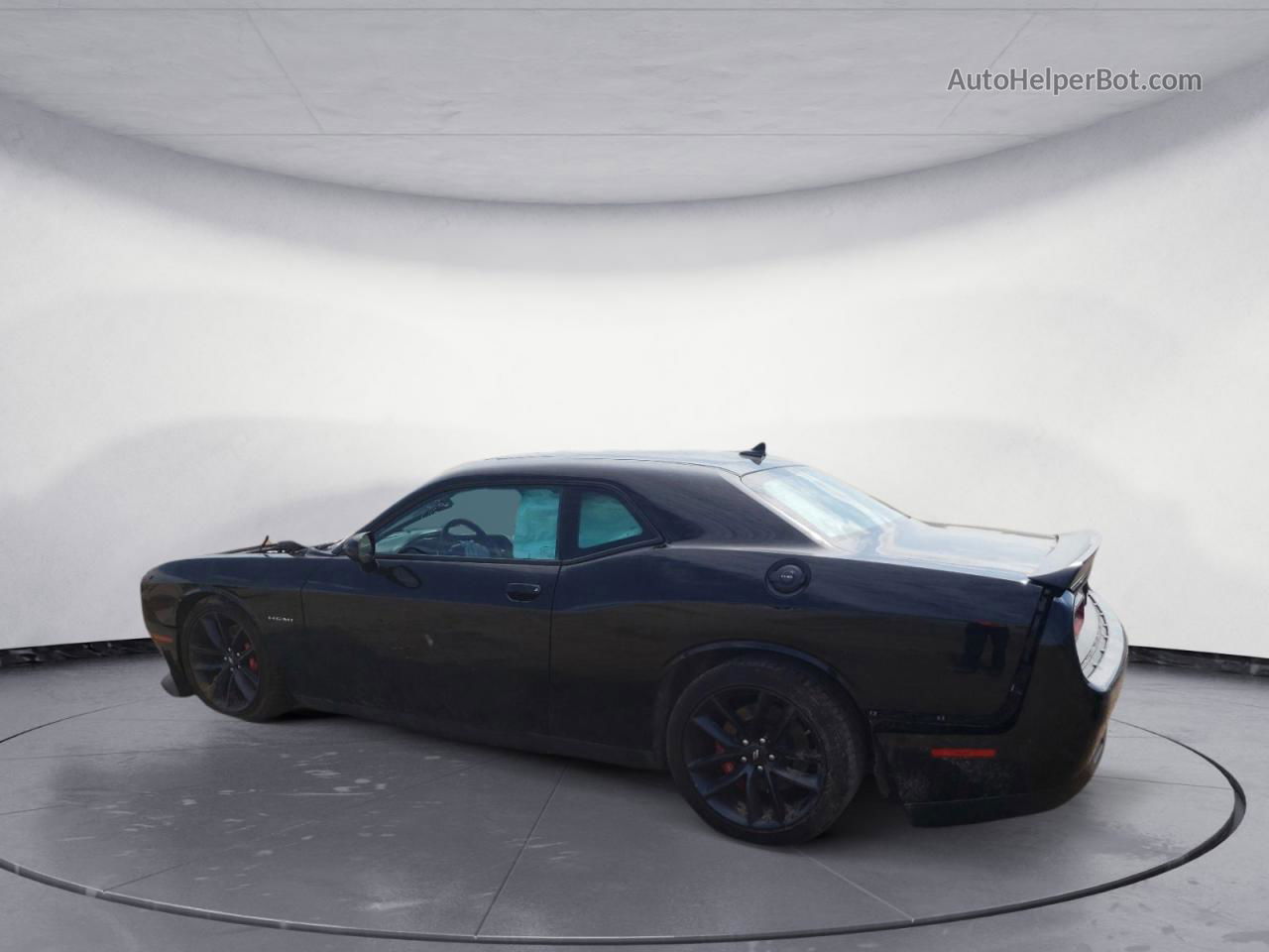 2022 Dodge Challenger R/t Black vin: 2C3CDZBT6NH233899