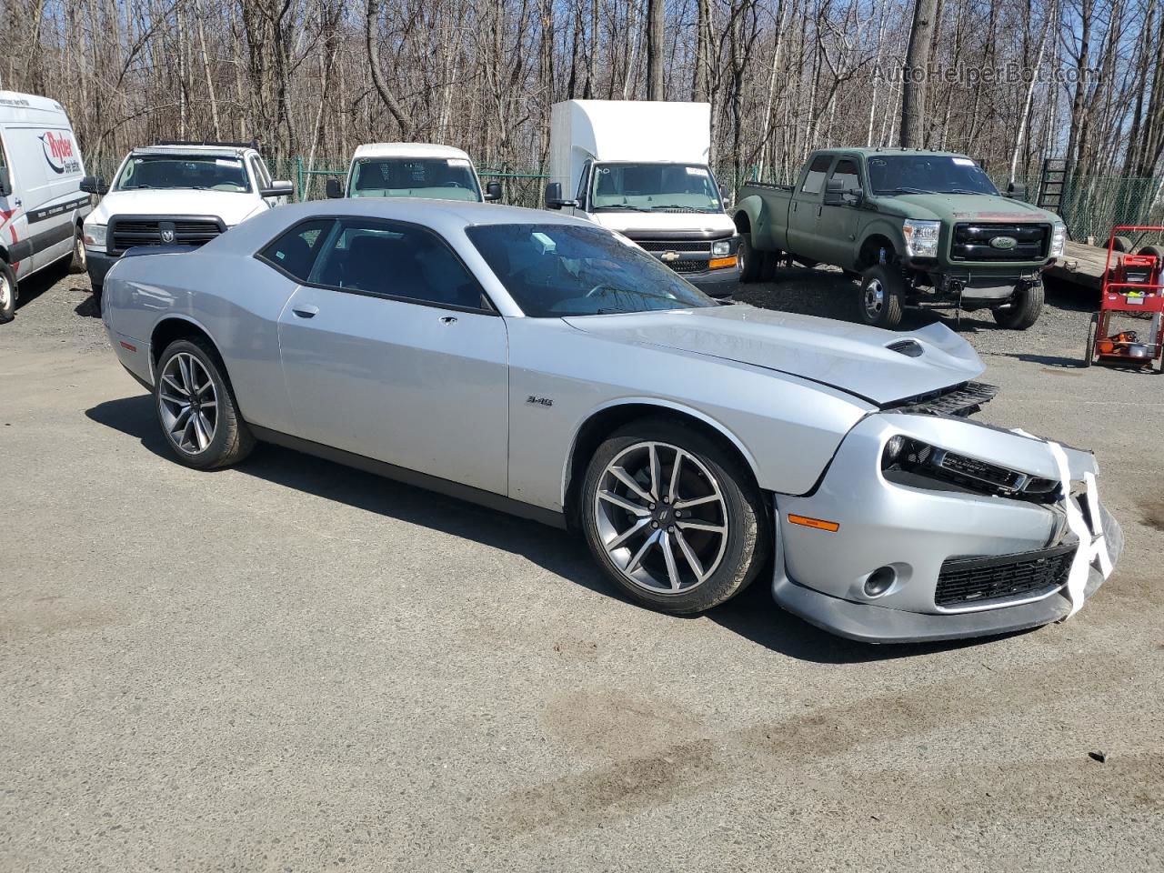 2023 Dodge Challenger R/t Silver vin: 2C3CDZBT6PH525779