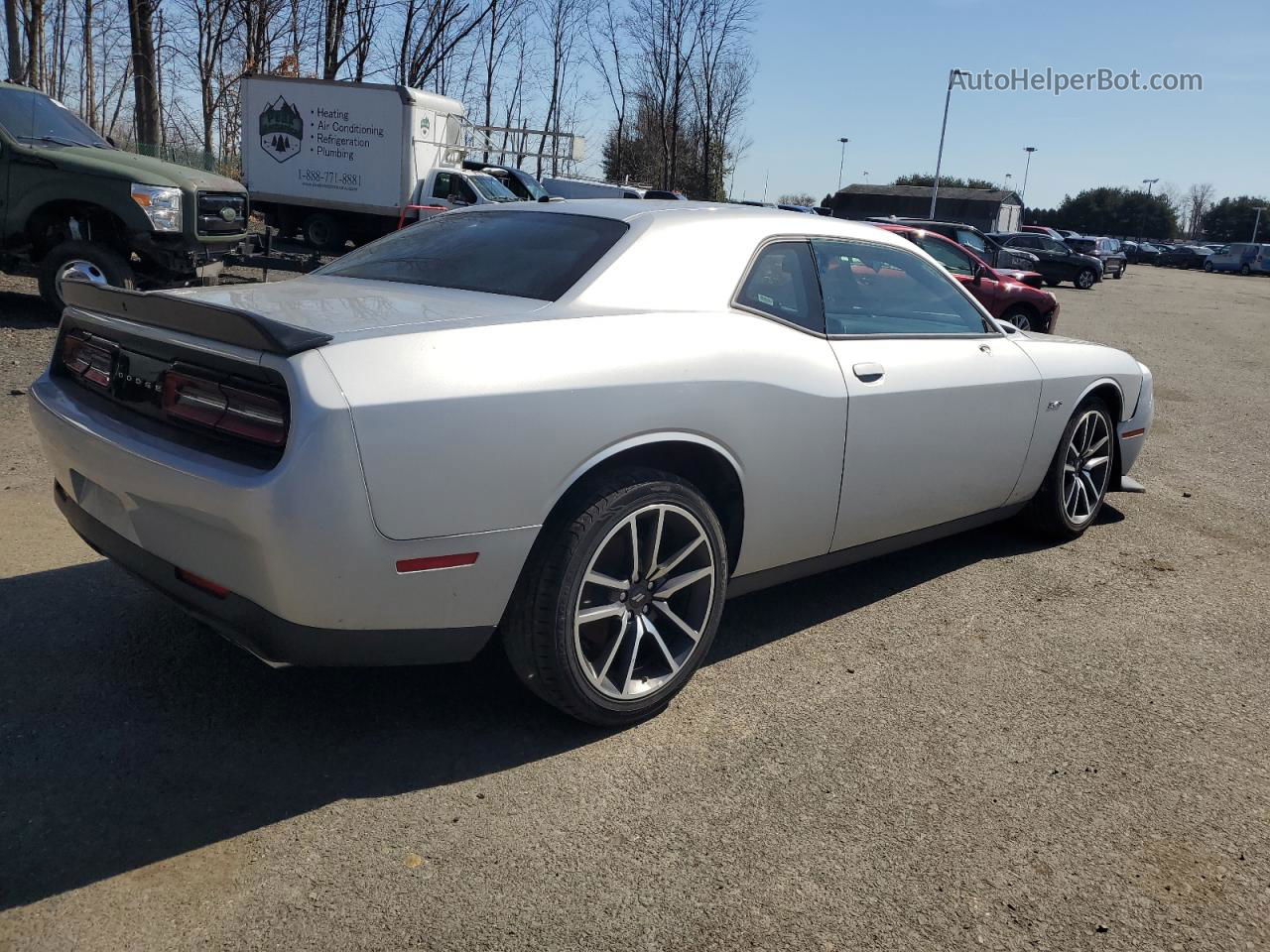 2023 Dodge Challenger R/t Silver vin: 2C3CDZBT6PH525779